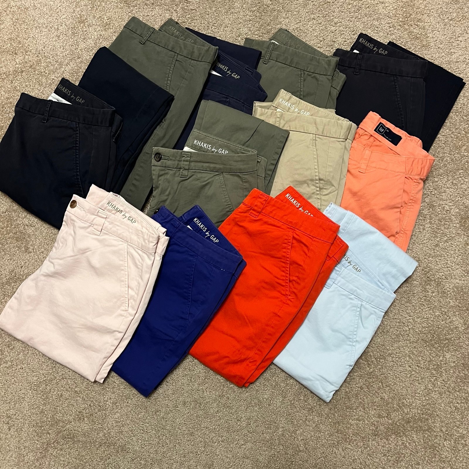 Mega Gap Girlfriend Chino Pants Bundle of 13