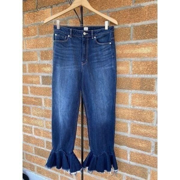 Rebecca Taylor La Vie Ruffle Hem Jean