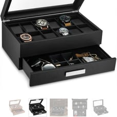 Glenor Co Watch Box Organizer
