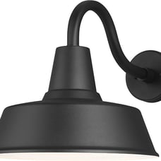 Sea Gull 8737401-12 Transitional One Light Outdoor Wall Lantern from Barn Light