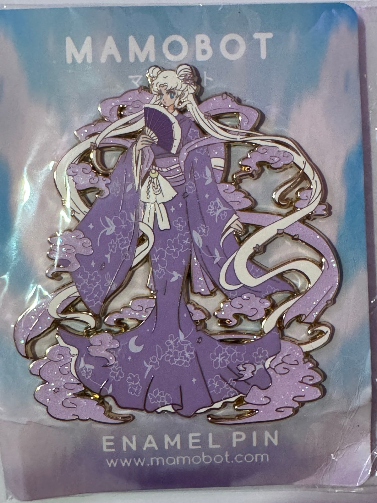 Mamobot serenity sailor moon enamel pin