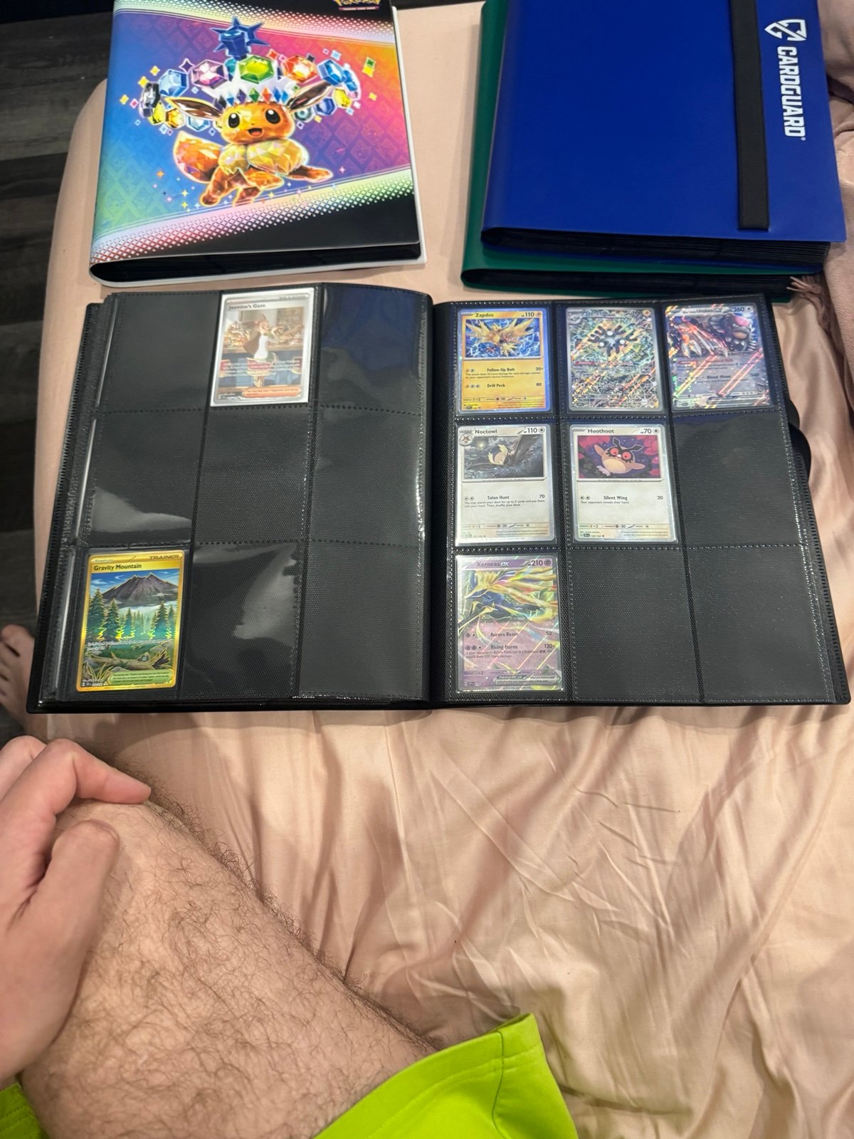 Pokemon Surging Sparks binder