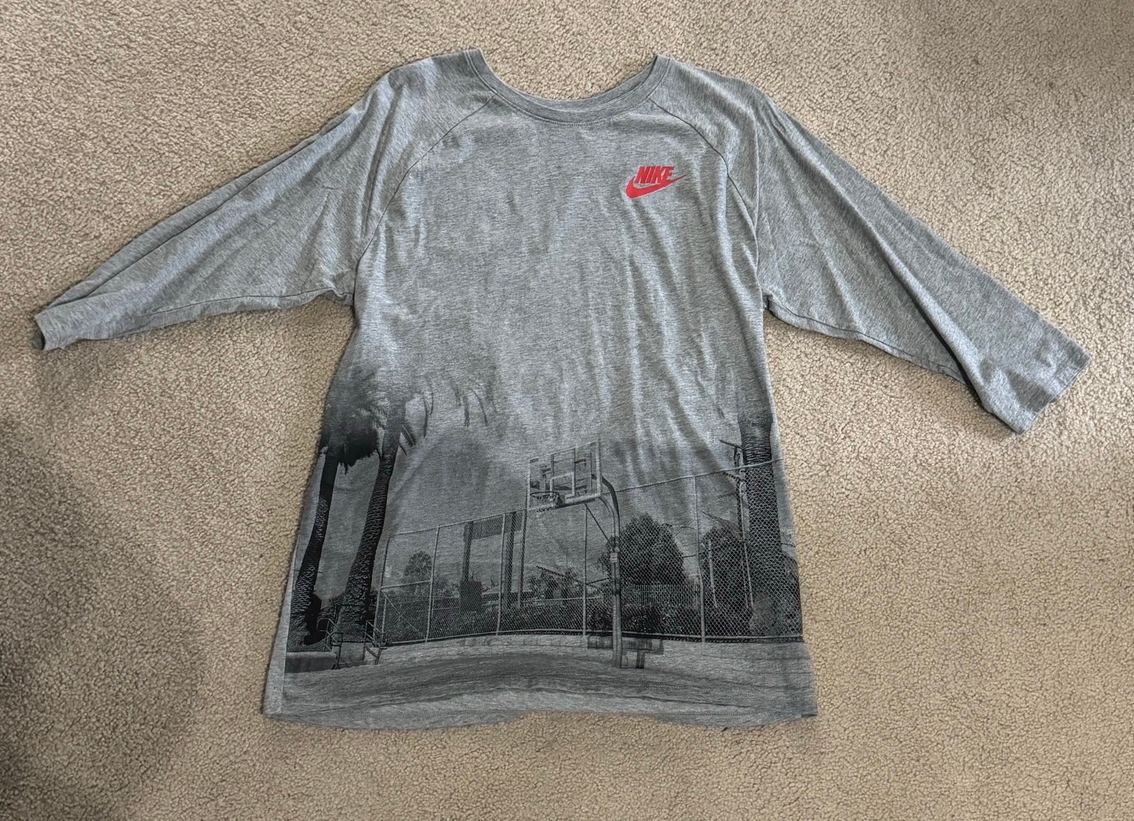 Nike 3/4 shirt