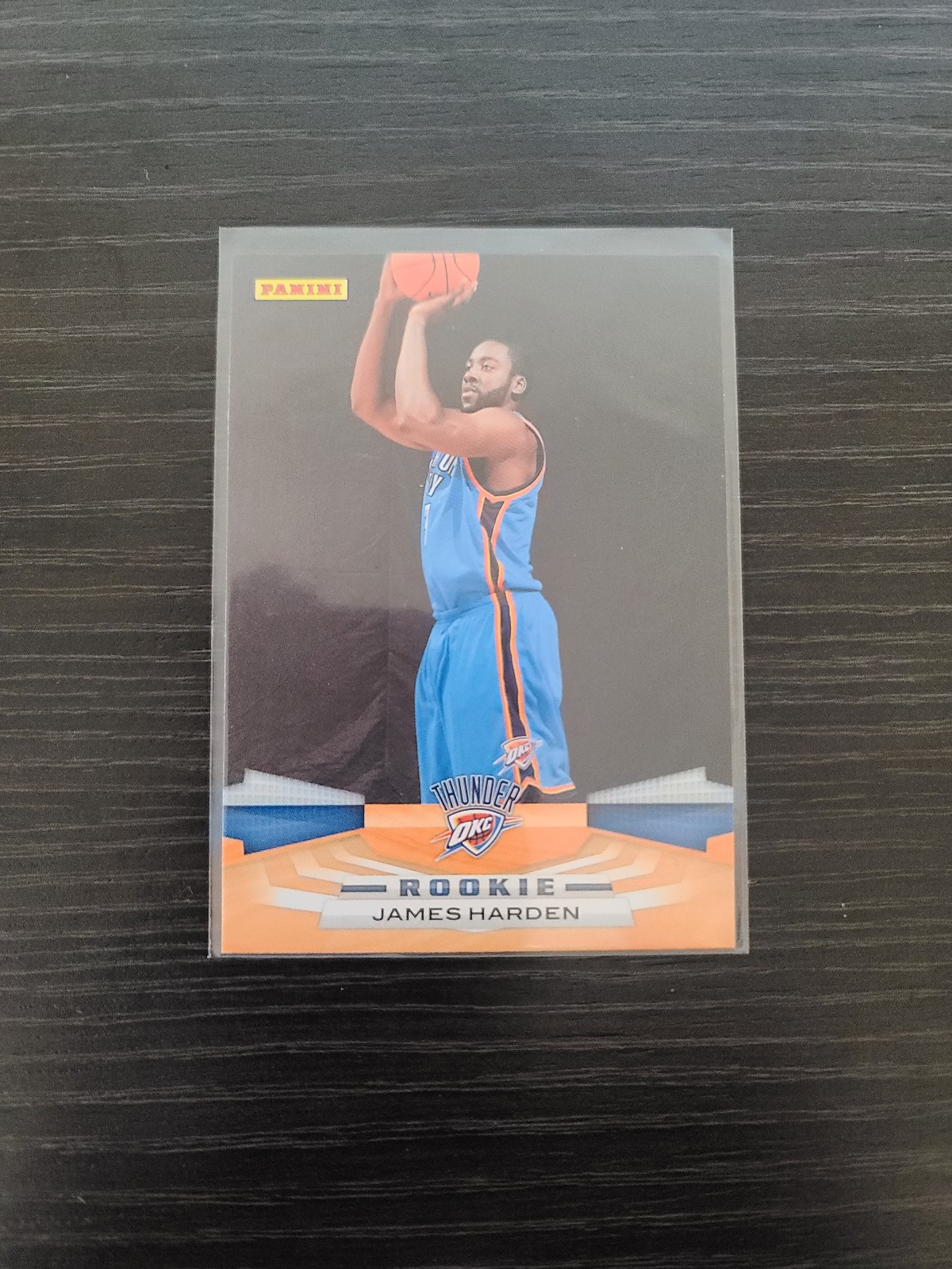 James Harden Rookie Thunder NBA basketball card