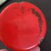 Finel Finland Arabia Vintage Lintu Bird Mug Enamel Cup Red Orange MCM vintage