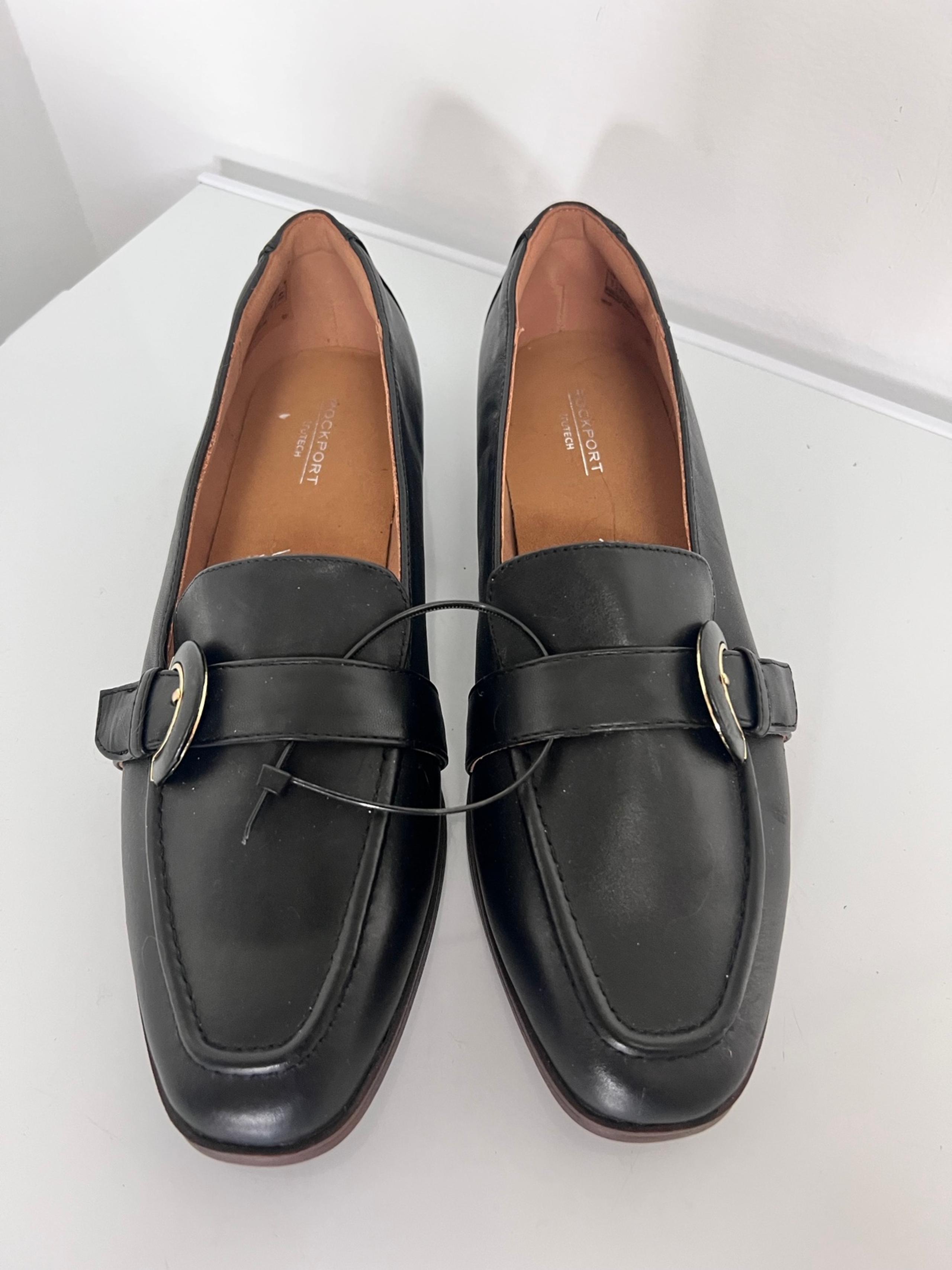 ROCKPORT WOMEN'S SUSANA BUCKLE LOAFER, Slip on shoes size 9M