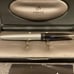 Parker Ballpoint Pen Executive Pen Set Chrome Black w Case Executive Pen in Box
