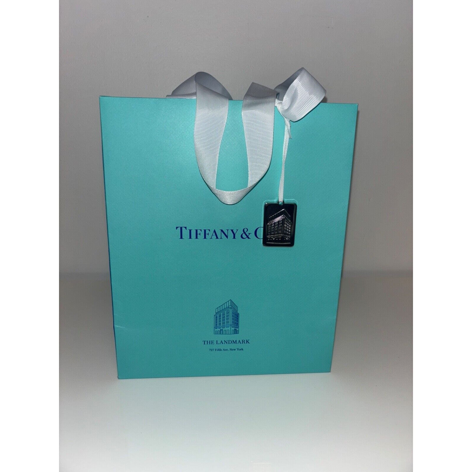 Tiffany & Co Fifth Ave Landmark Flagship VIP Shopping Bag Charm Collectible
