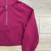 Lululemon Scuba Oversized Half Zip Hoodie Thumbhole Pullover Raspberry XS/S READ
