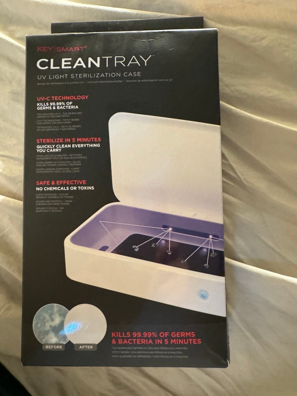 UV Light Sterilization case