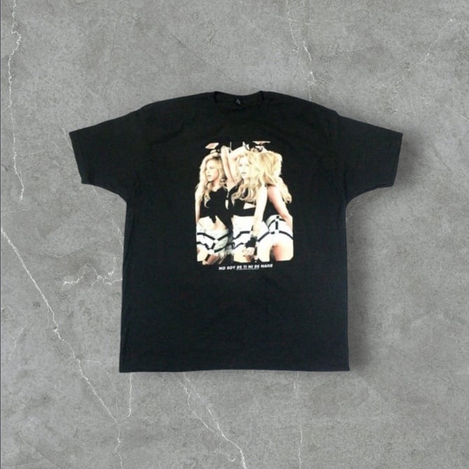 Shakira x Maluma Official “Chantaje/Blackmail” Black Shirt Size 2XL NEW!!
