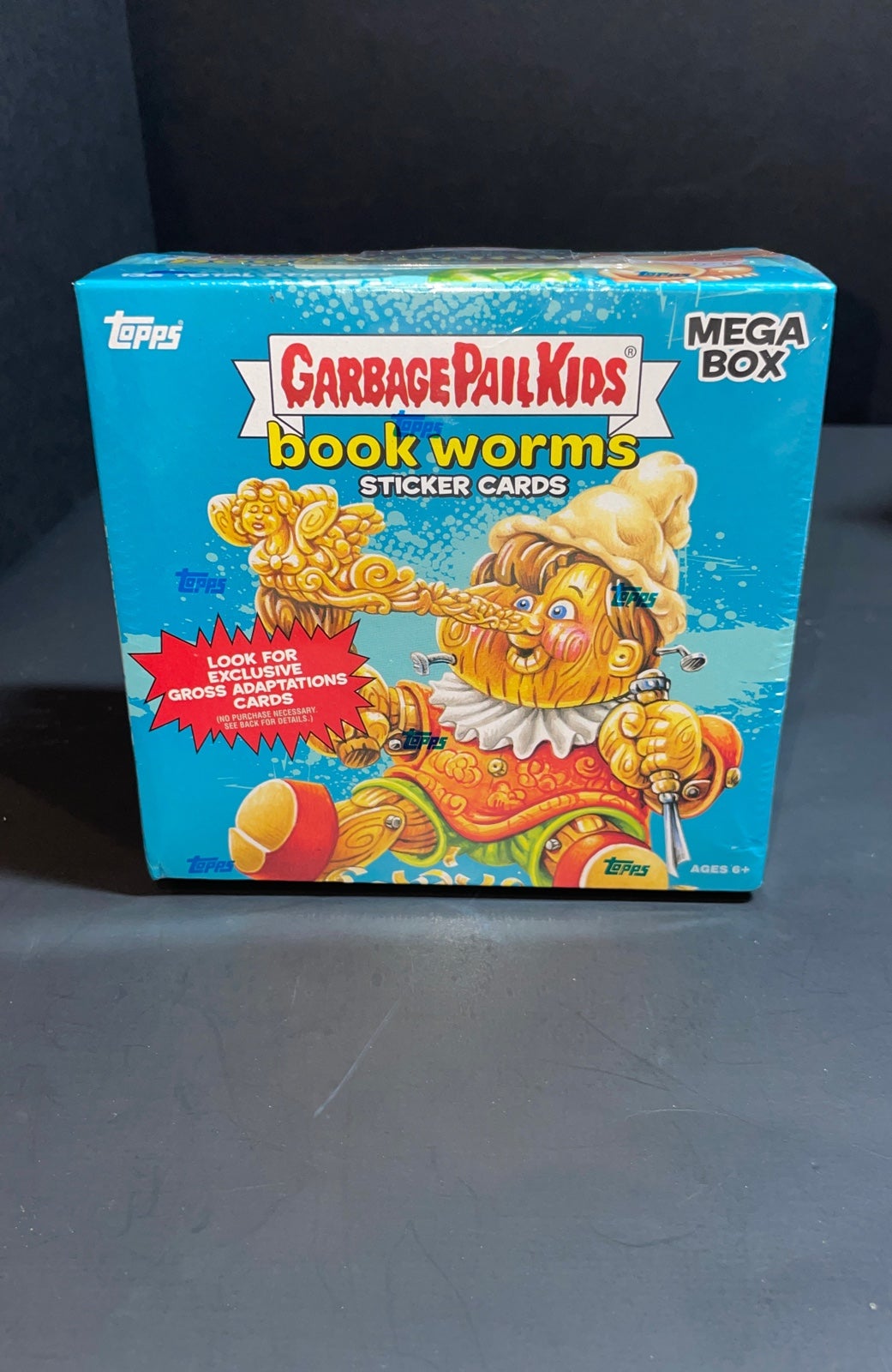 Garbage Pail Kids Book Worms STICKER CARDS Mega Box