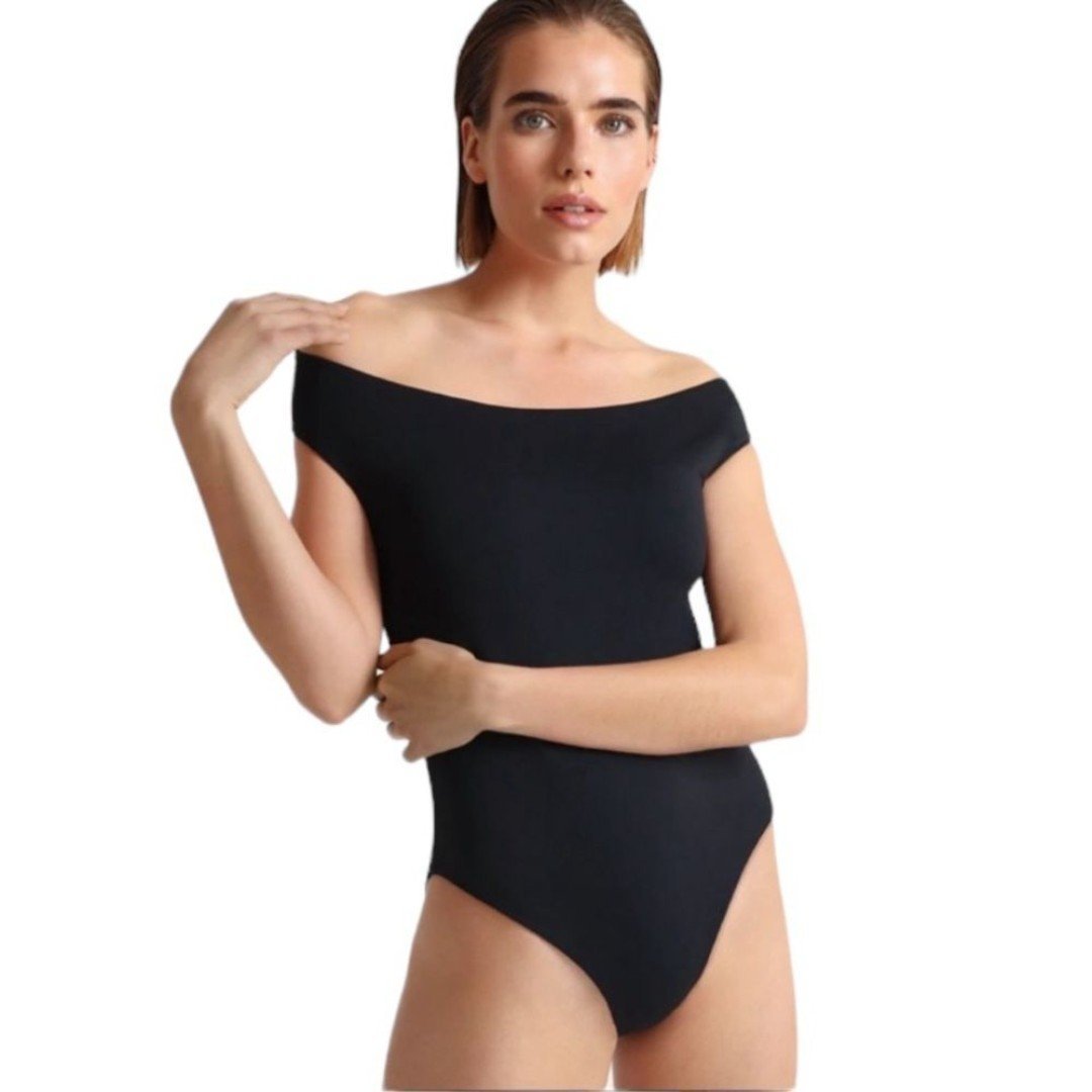 NWT Skin Black One Piece June Swimsuit Size XS Reg. 275