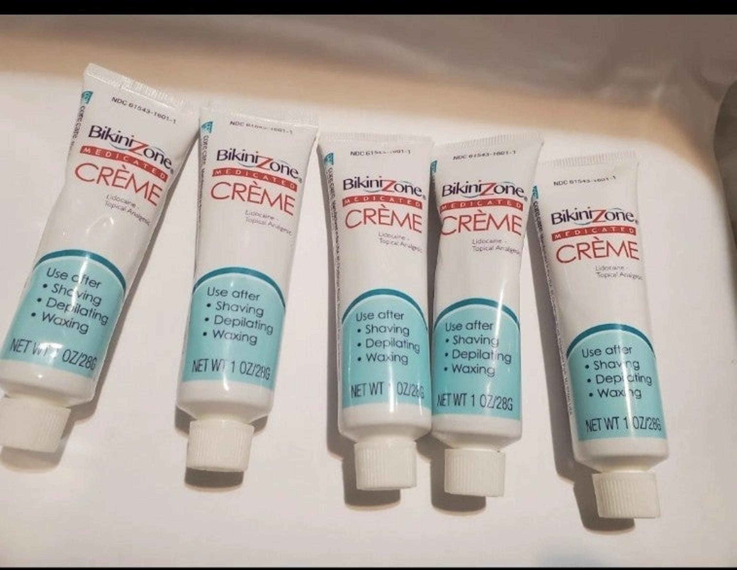 Bikini Zone cream.