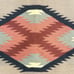 Vintage Wool Rug Southwestern Native American Navajo Area Rug 60” x 44”