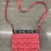 RARE Harveys Seatbelt Bag Mini Bucket Strawberry Fields Heart Tote Shoulder