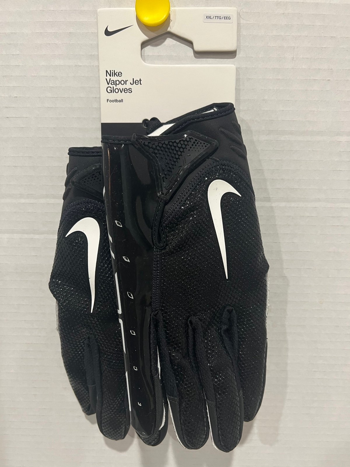 Nike Vapor 7.0 Jet football gloves Black/White Size 2XL New.