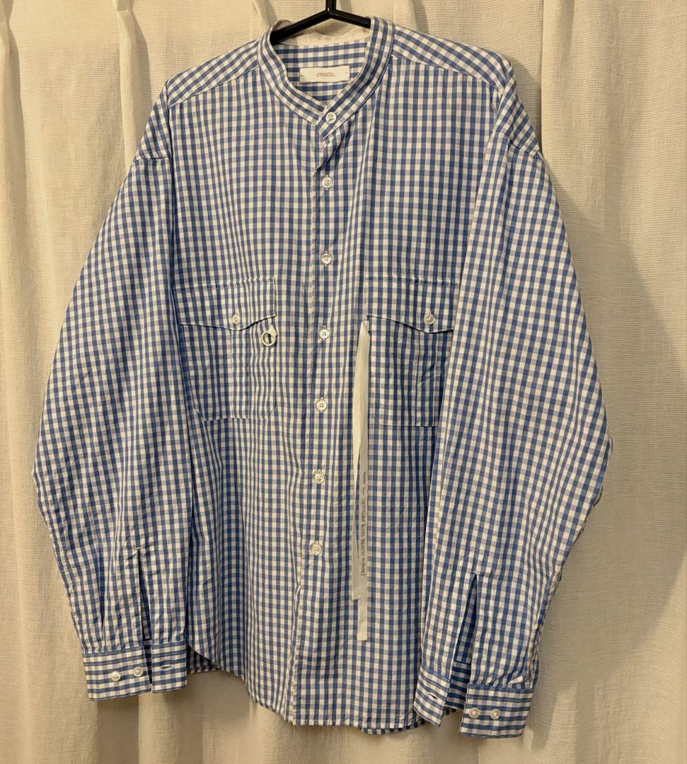 ensou. Ribbon Shirt atelier103 Exclusive Blue