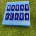 D1 Spec Racing Lug Nuts M12 x 1.25 Pack of 20 Blue Lug Nut Brand New JDM