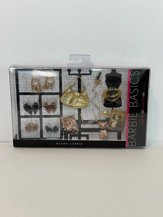 2009 Mattel Barbie Collector Barbie Basics Look 02 Collection 001 Black Label