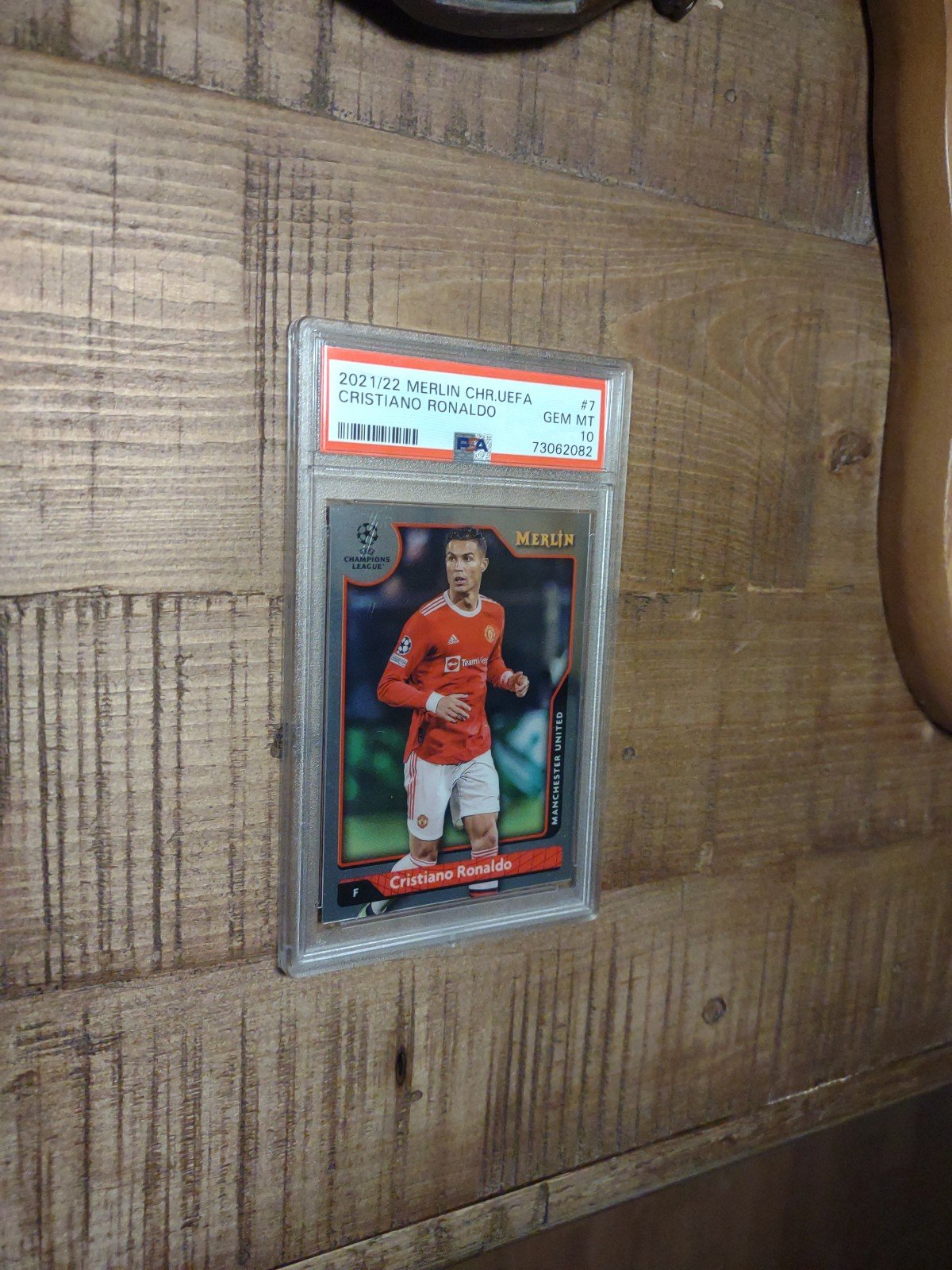 Cristiano Ronaldo Merlin 21/22 PSA 10