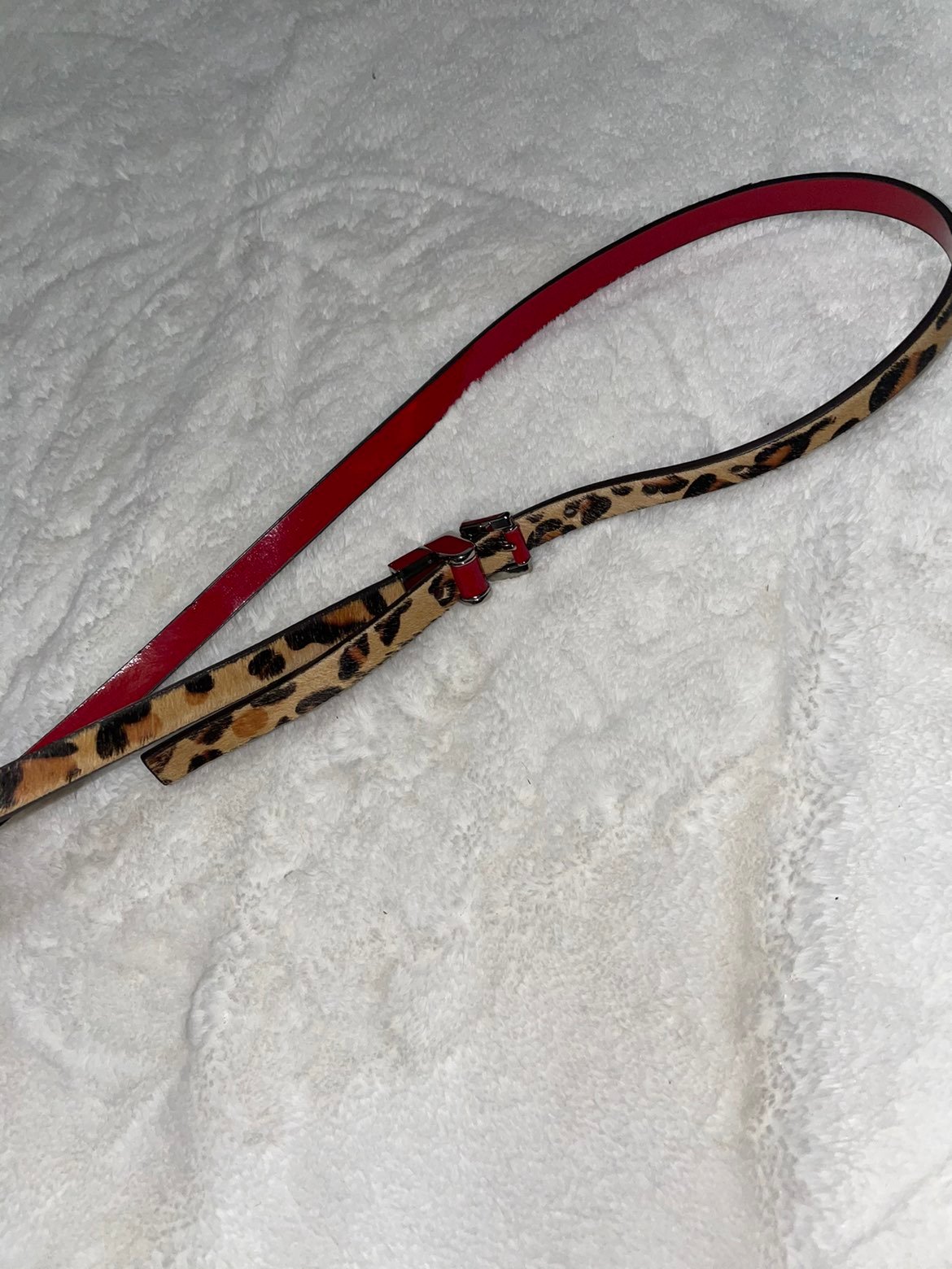 Michael Kors Cheetah Print Belt