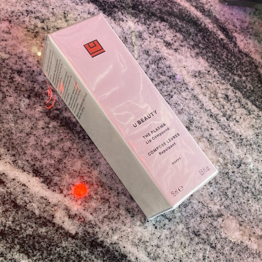 U Beauty The Plasma lip compound in shade Poppy full size NIB!