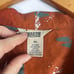 Duluth Trading Orange Hemp Organic Outdoor Motif Button Front Shirt Size XL