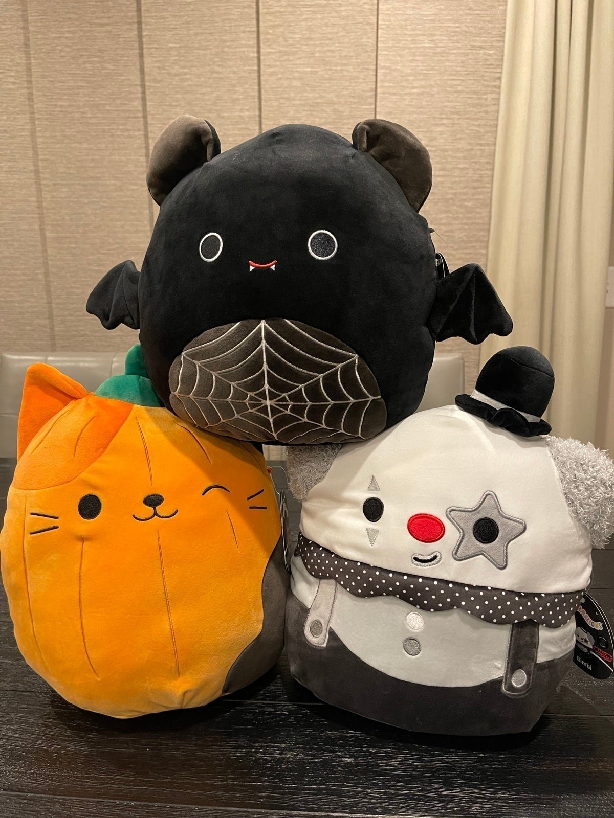 Squishmallows MallowMash Halloween Bundle BIMBI EMILY PUMPKIN CAM Select Series