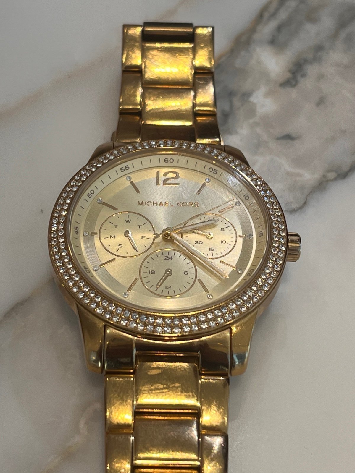 MICHAEL KORS| Gold Plated Watch for Women (P)