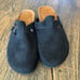 Black clogs