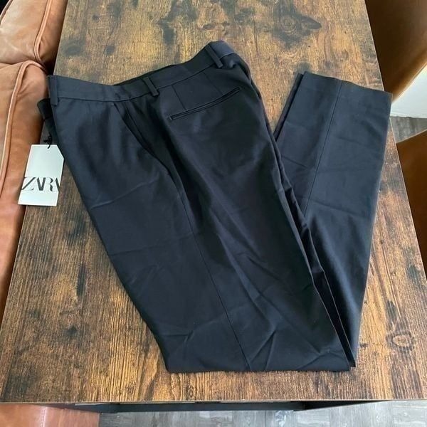 ZARA SLIM SUIT PANTS