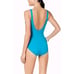 NEW Miraclesuit Underwire Tummy Control One Piece Swimsuit Size 18 Teal NWT