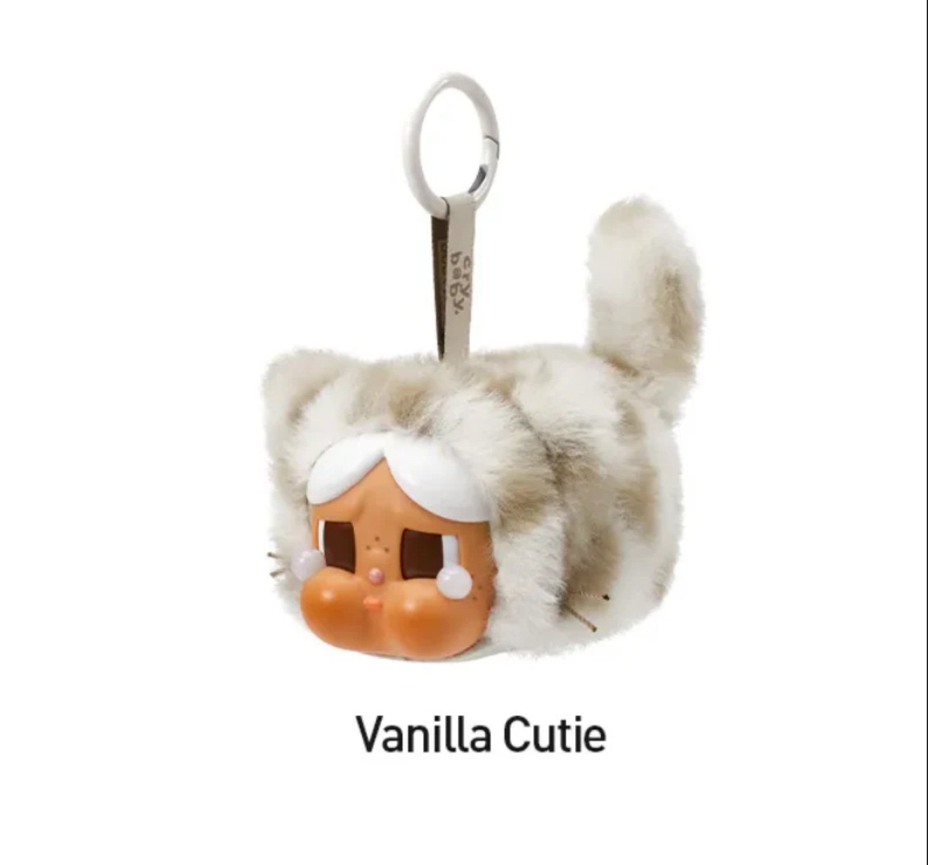 Pop Mart CRYBABY Wild but Cutie Series - Vinyl Plush Pendant Vanilla Cutie