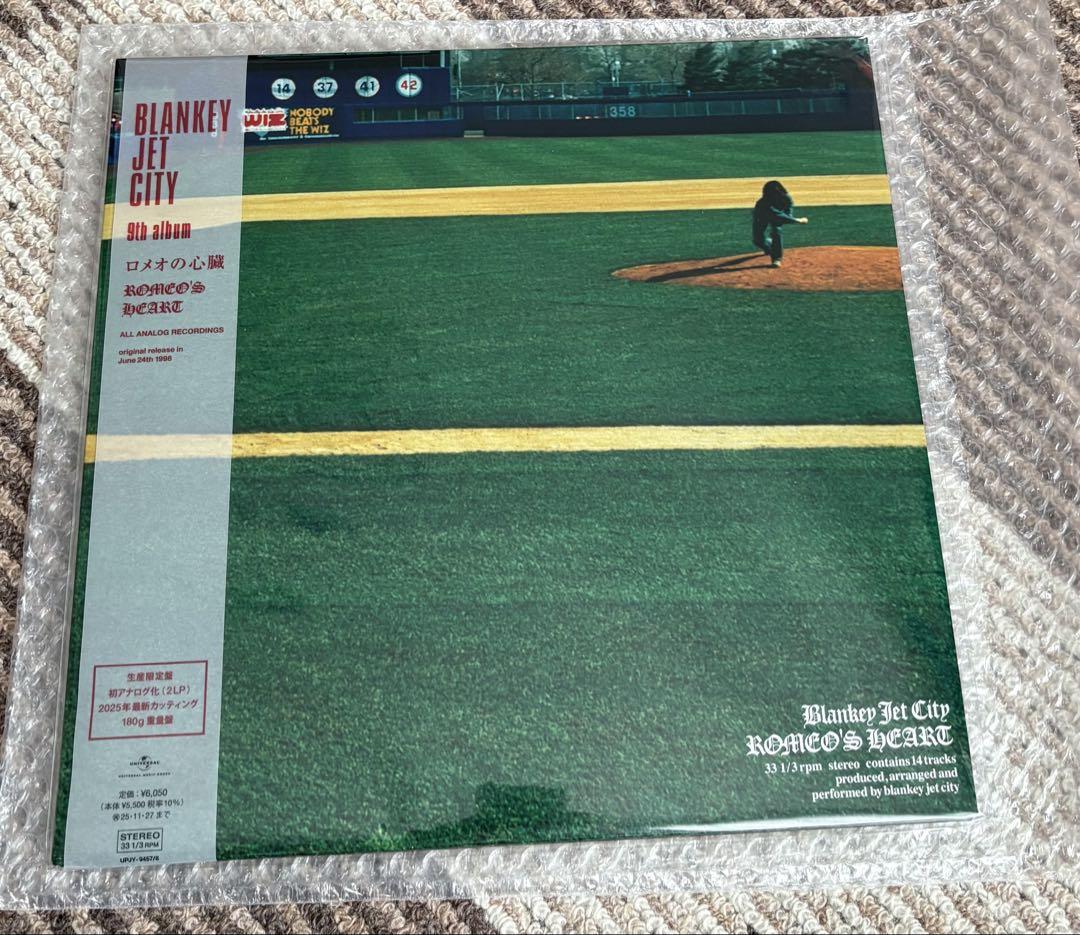 最安値級価格 BLANKEY JET CITY Romeo no Shinzou (Romeo's Heart) Record 邦楽