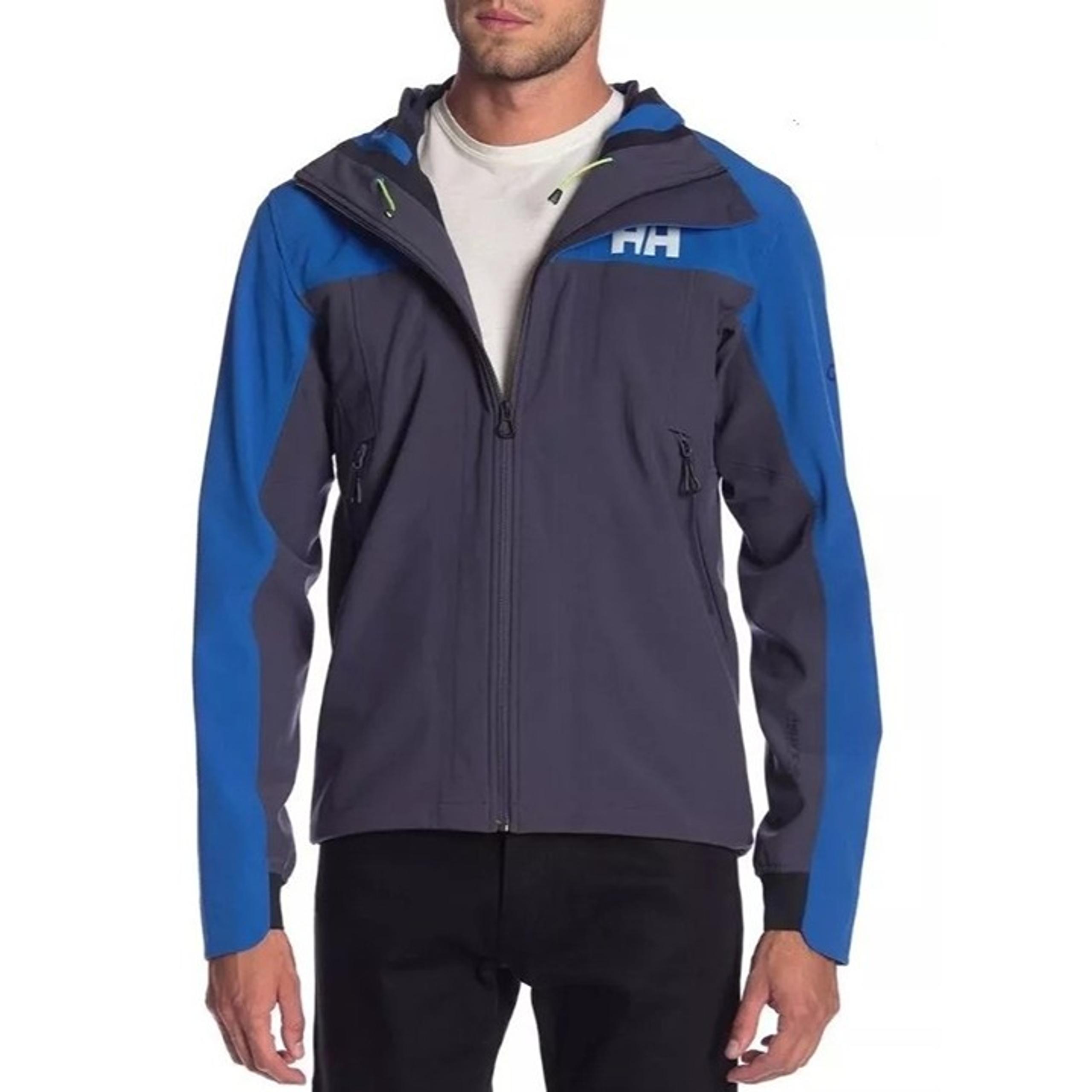 Helly Hansen Odin Hessdale Softshell Jacket Blue/Grey Size Small