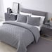 Larch 3 Piece Queen Comforter Set Gray