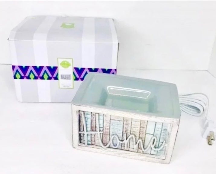 Scentsy “Wherever I'm With You Home” Wax Warmer w/ Scentsy Aladdin Wax Melts