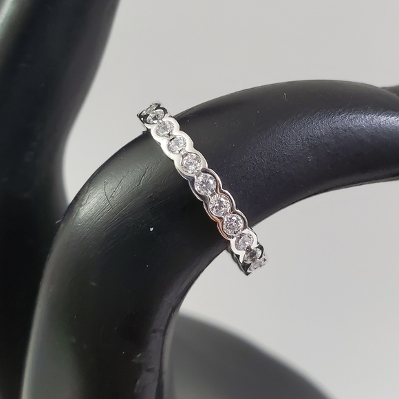Sterling Silver 925 Curvy Minimalist Ring