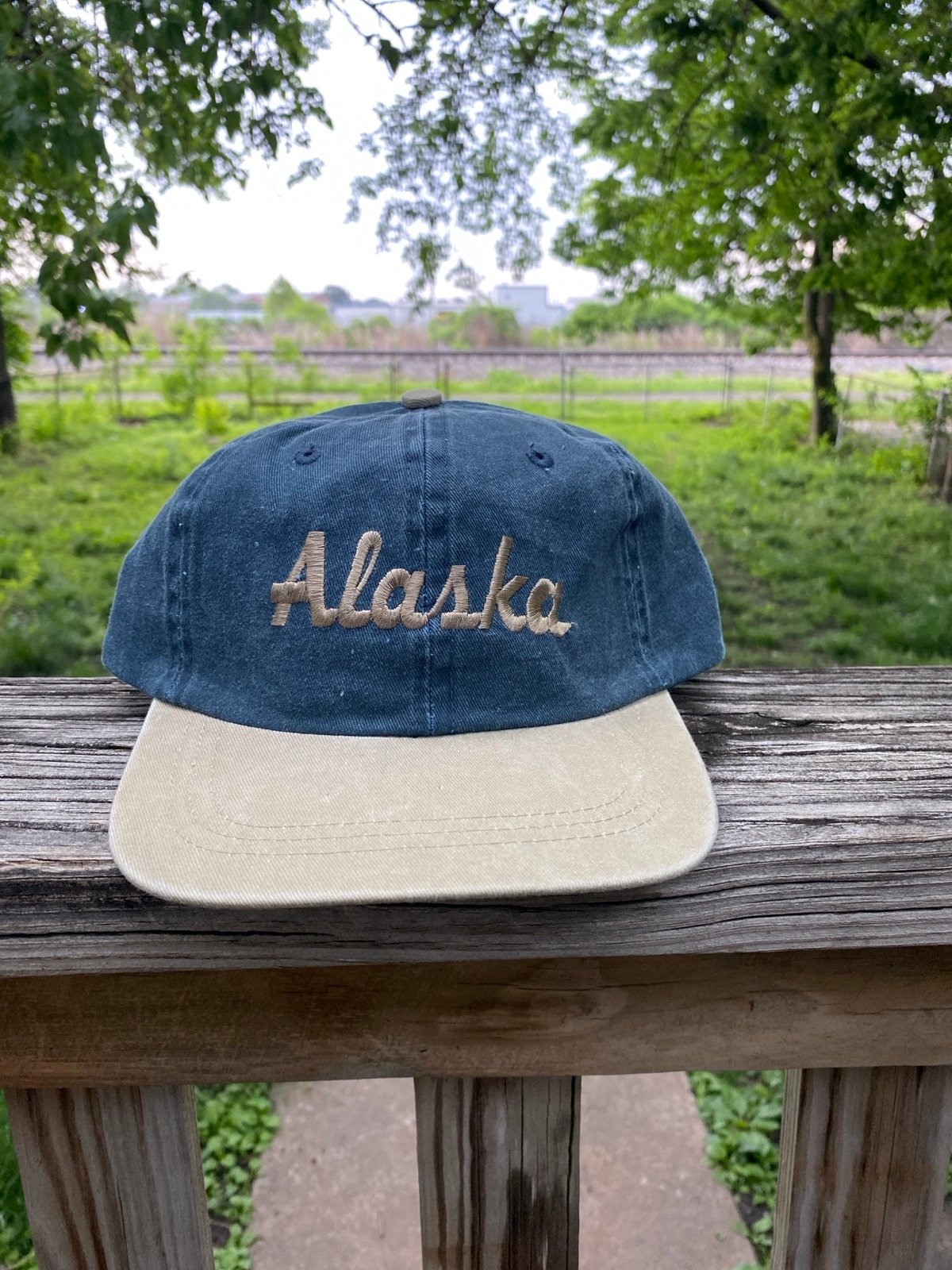 Alaska hat SnapBack Y2K embroidered