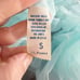 Vintage 60s 70s Sheer Button Down Lace Trim Long Peignoir Robe Womens Small Blue