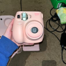 Pink Polaroid Camera