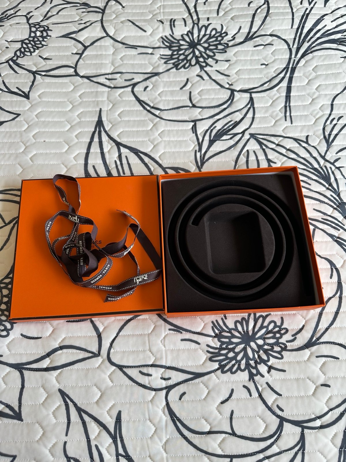 HERMES belt box gift set