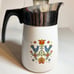 Vintage Corning Ware Stovetop Coffee Pot Festival Bluebirds 6 Cups P-146 RARE