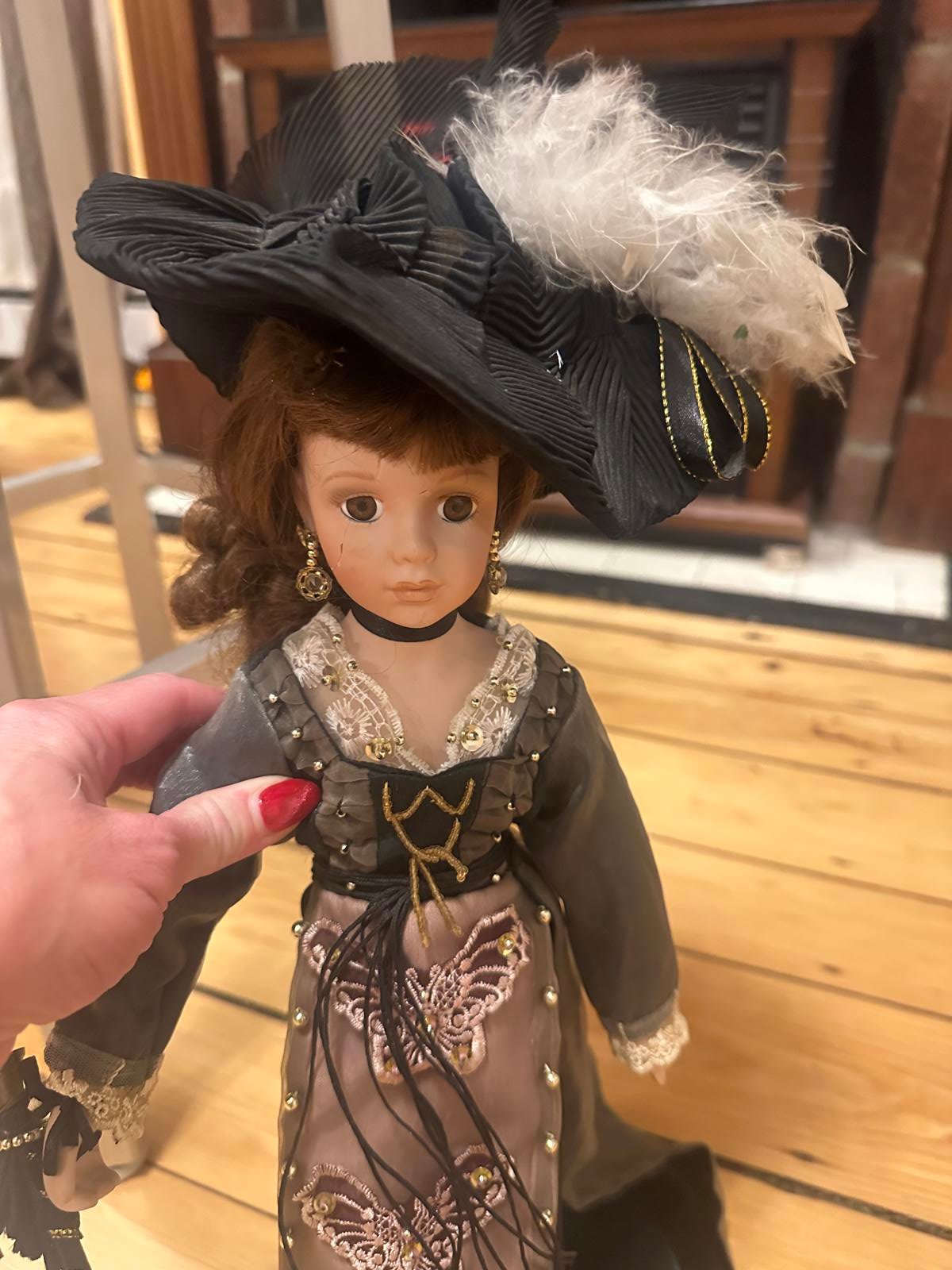 Heritage Mint Ltd. Collector Doll with Elegant Hat