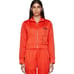 adidas Originals by Alexander Wang Red Crop Track Jacket