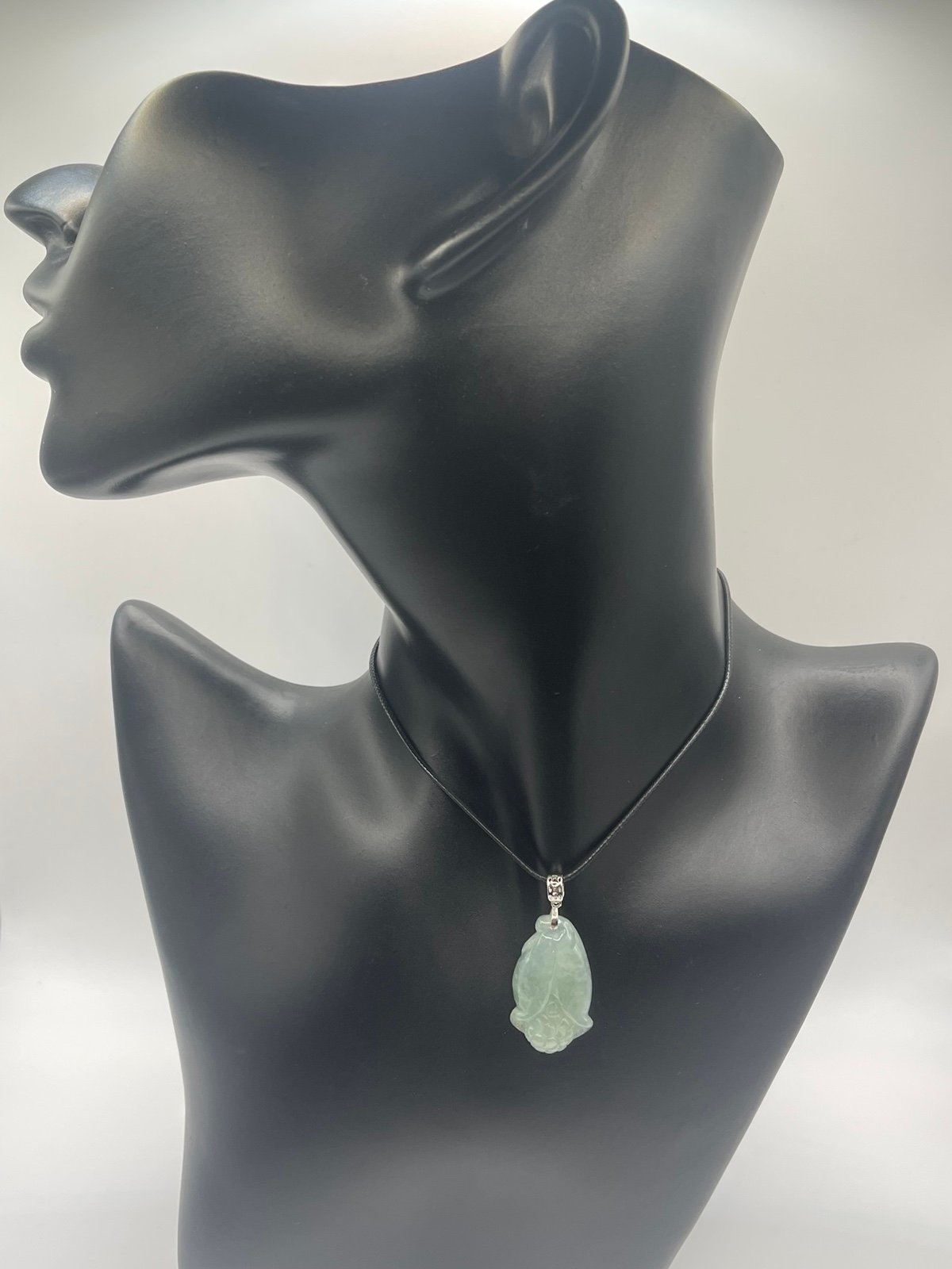 Lily flower pendant with S925 clasp