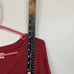 LL Bean Sweater Mens 2XL Red Long Sleeve V Neck Cotton USA Made Maine VTG