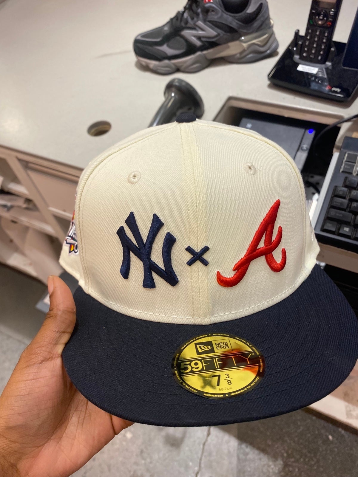 fitted cap