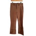 7 for All Mankind Baby Boot Cut Flare Coated Denim Jeans Carmel 29